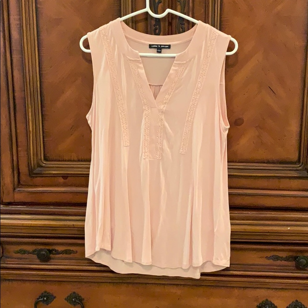 Pink tank